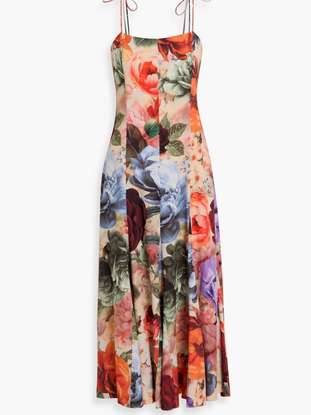 Alice + Olivia Floral Slip Maxi Dress in Multi